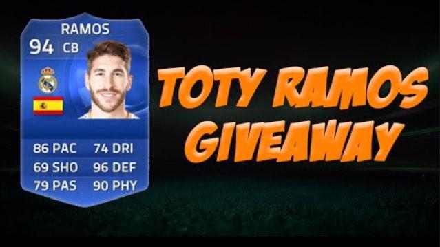 FIFAGiveawaysB's tweet image. RT THIS FOR A CHANCE TO WIN TOTY SERGIO RAMOS!

MUST FOLLOW @NFVines 
MUST RT THIS 
GL😘