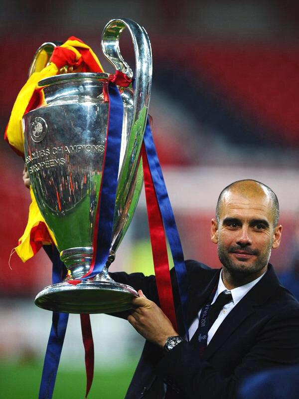 Happy 44th Birthday Pep Guardiola. 

7 years - 18 Trophies 
