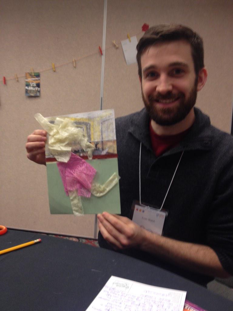 robironside's tweet photo. @evanPwalsh is getting creative by showing expectations vs reality! #ewb2015 #unite2015 #creativecatalyst http://t.co/PKB9ONPmXE