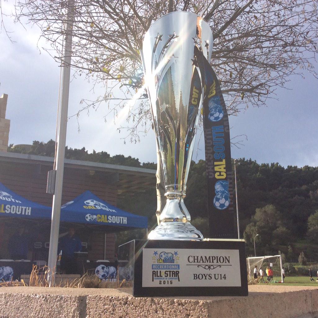 CalSouthSoccer's tweet photo. Day two of our #CalSouth #RecAllStar Tournament of Champions means we can give this beauty out http://t.co/m5smT2s2hU http://t.co/RaP334GZr0