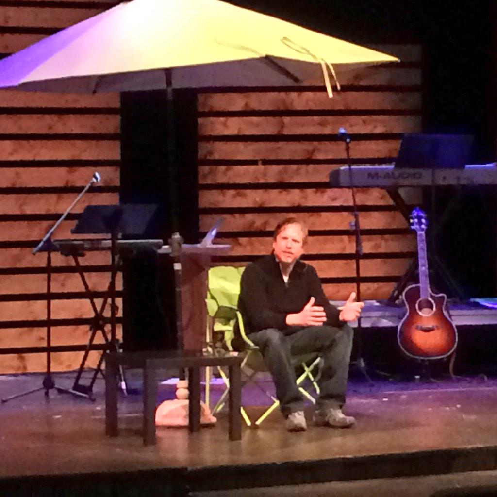 RealLifeMN's tweet image. @RLCpete talking about living under God&apos;s blessing.  1 Peter 5:5-7 #retooled #blessing