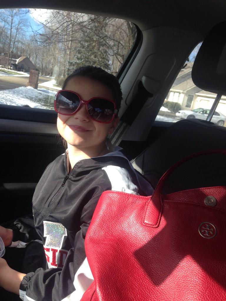 missliz31's tweet photo. These are the 👀 staring at me before we leave for the gymnastics meet today! #ShesSomething 🎀💪 @carlymcmahonn http://t.co/dTlRGGe6f6