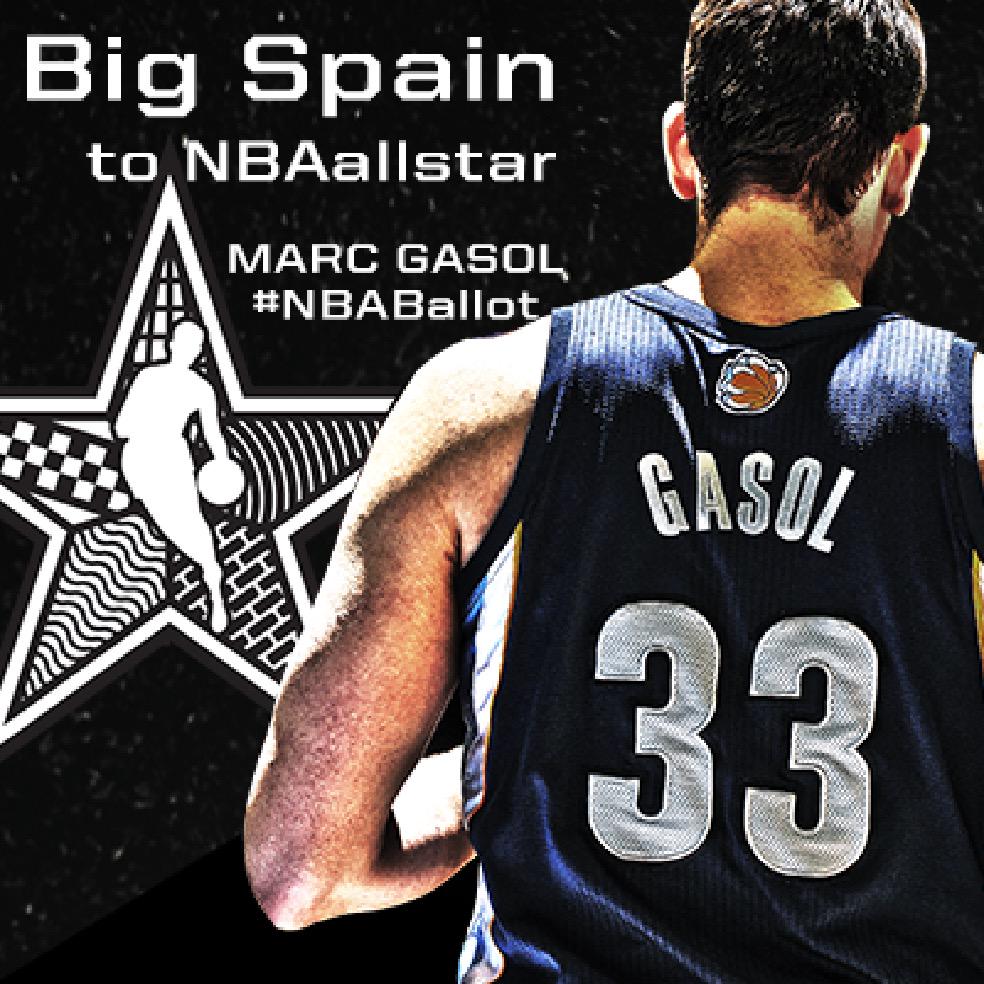 memgrizz's tweet photo. RETWEET to send @MarcGasol to #NBAallstarNYC #NBAballot http://t.co/N6UnFHkqJl