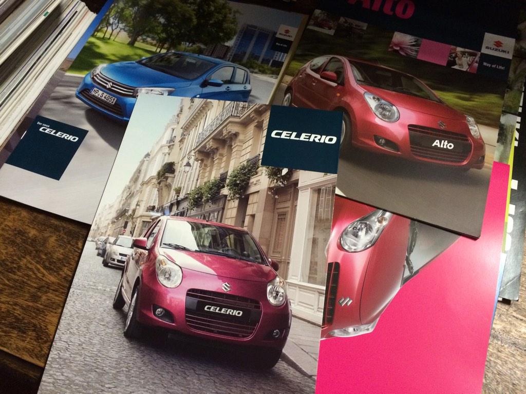 SjoerdvanBilsen's tweet image. De laatste Alto ging in bepaalde landen al als Celerio door het leven. Niet in Nederland. #autofolder #Suzuki