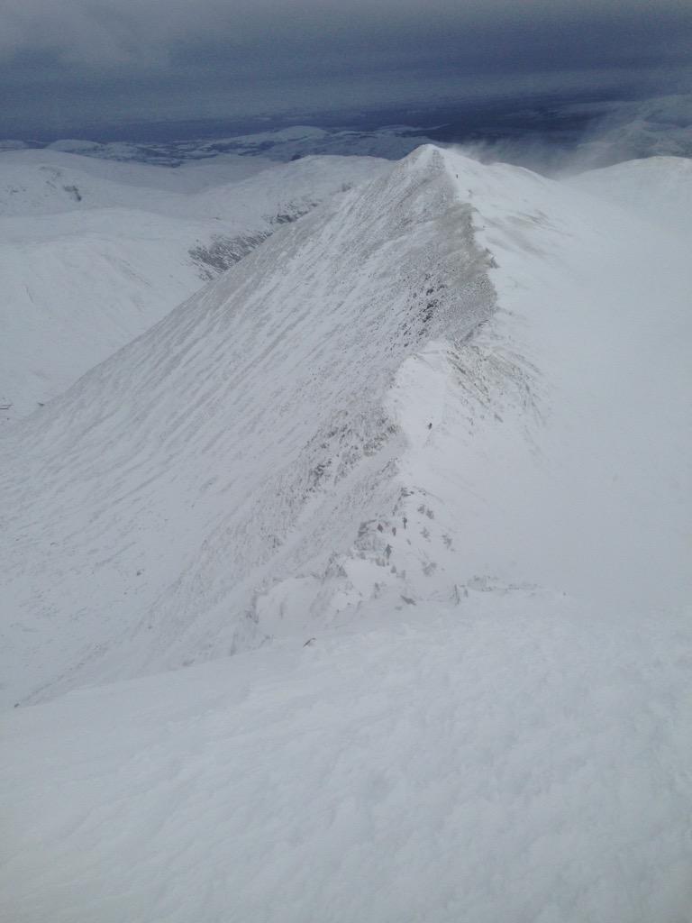 Great day out again with @GrahamUney on Helvellyn.  Will have a sort through some picture later.