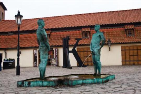 #EdebiTur Prag'daki Kafka Müzesi.