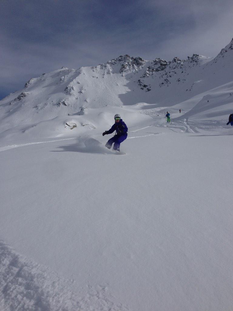 deuxfre's tweet photo. Belle journée #laplagne #paradiski http://t.co/A55K4TpJUv