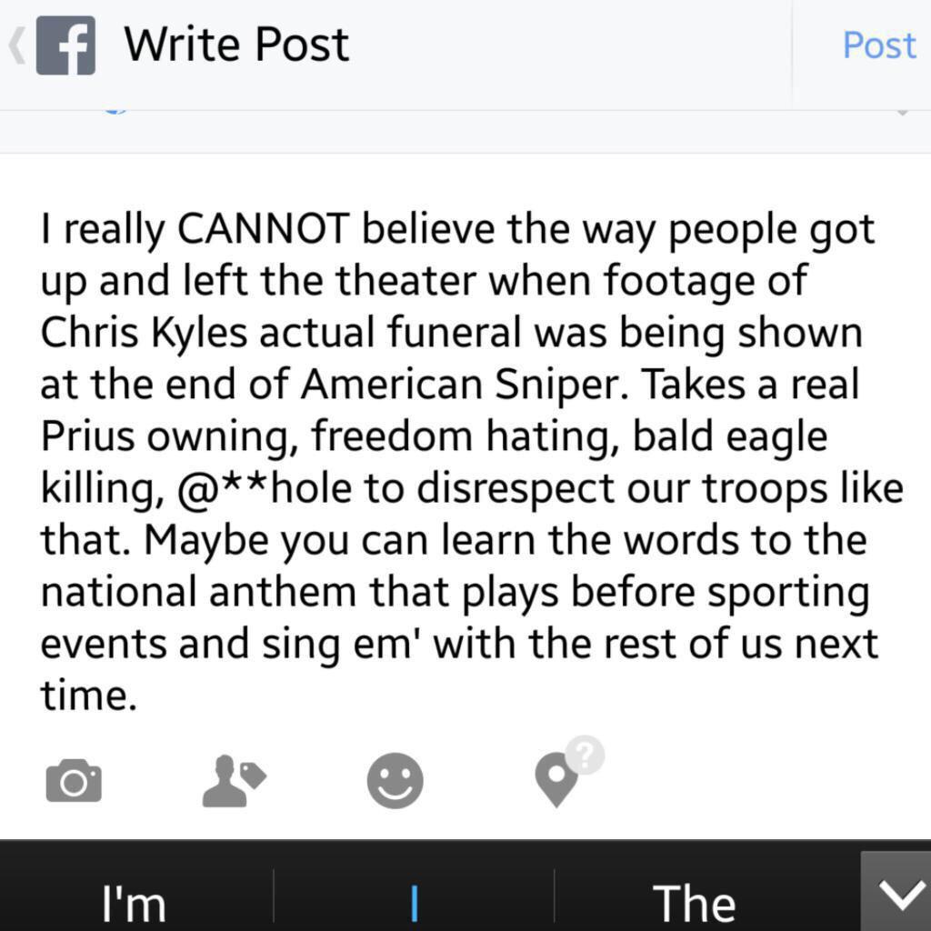 RednecksNews's tweet photo. Amen. RIP Chris Kyle. Merica 🇺🇸 http://t.co/L4xJkbcLuD