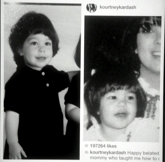 pollock_erin's tweet photo. I found my baby twin🙈 @kourtneykardash http://t.co/7ZdrZkKpX7