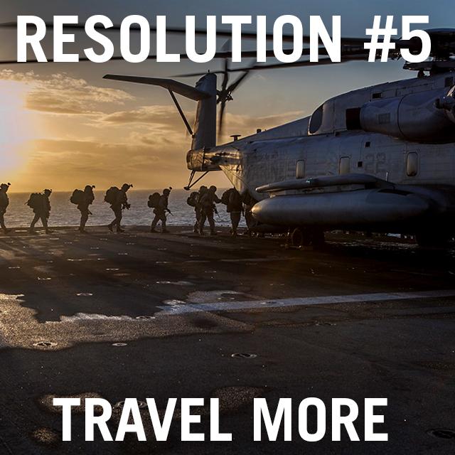 Marines train &amp; deploy throughout the U.S. &amp; the world, gaining an understanding of other cultures. #ResolutionsKept