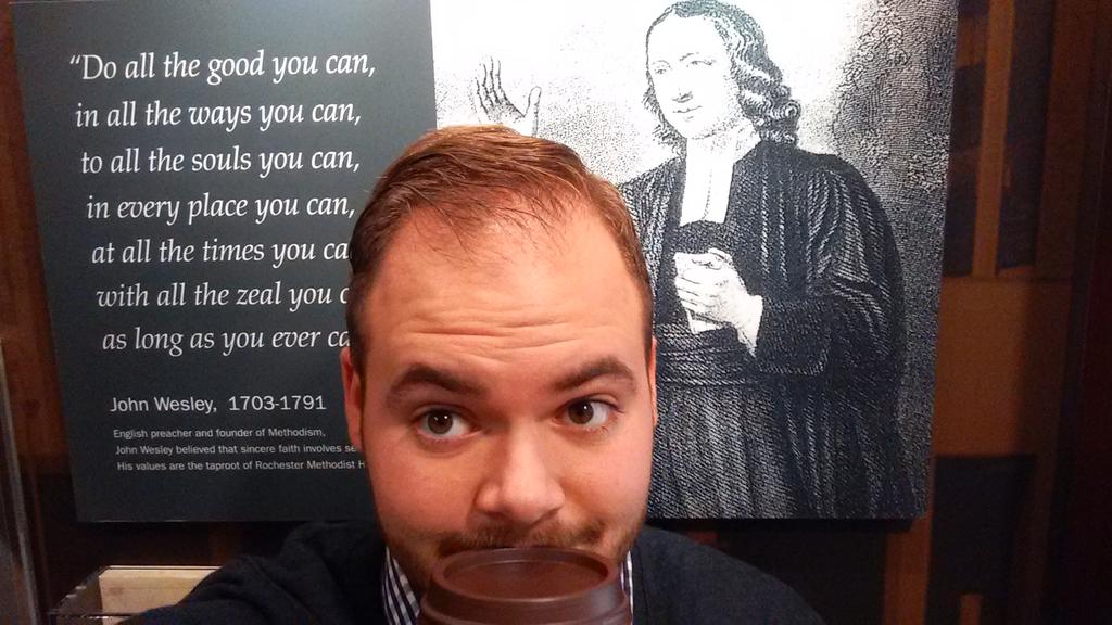 ChiAlphaISU's tweet photo. Selfie with Wesley. #Revivalists #TakeBacktheSelfie #gpsalt15 @date_navis  Rochester Methodist Hospital http://t.co/zKUBaoj1ST