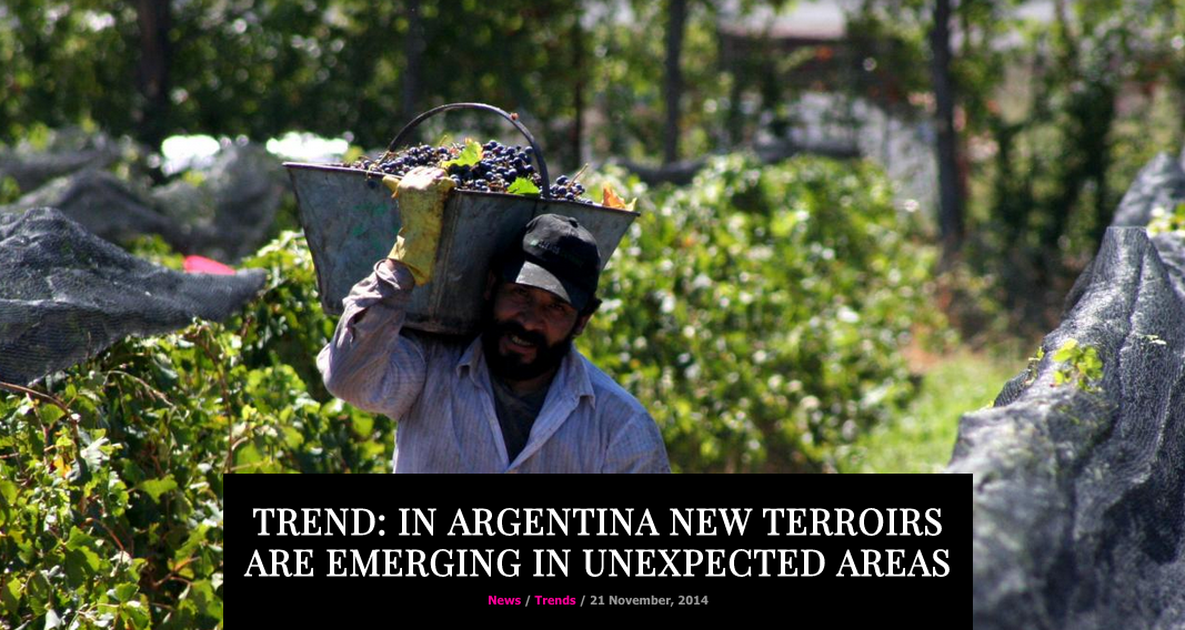 winesofarg's tweet photo. Coming up, the new Argentine terroirs…
Read: http://t.co/4xqg70jlmH by Alejandro Iglesias in our #WofaBlog http://t.co/R3sGtBnLWT
