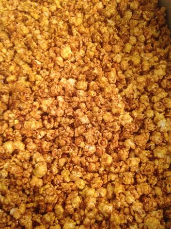 Our delicious Caramel Corn, made FRESH and in house - taste why it's the best!