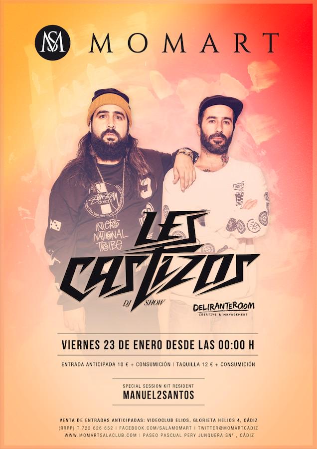 SalaMomart's tweet photo. Deseando que llegue el viernes para @lescastizos show en #Cádiz a liarla parda !! #SALAMOMART http://t.co/ZsZismfVKG