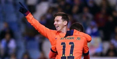 Bolanet's tweet photo. [Review] http://t.co/Qxaqfh7GIF - Lionel Messi Hattrick, Barcelona Menang Mudah http://t.co/QIBBI4c3l8