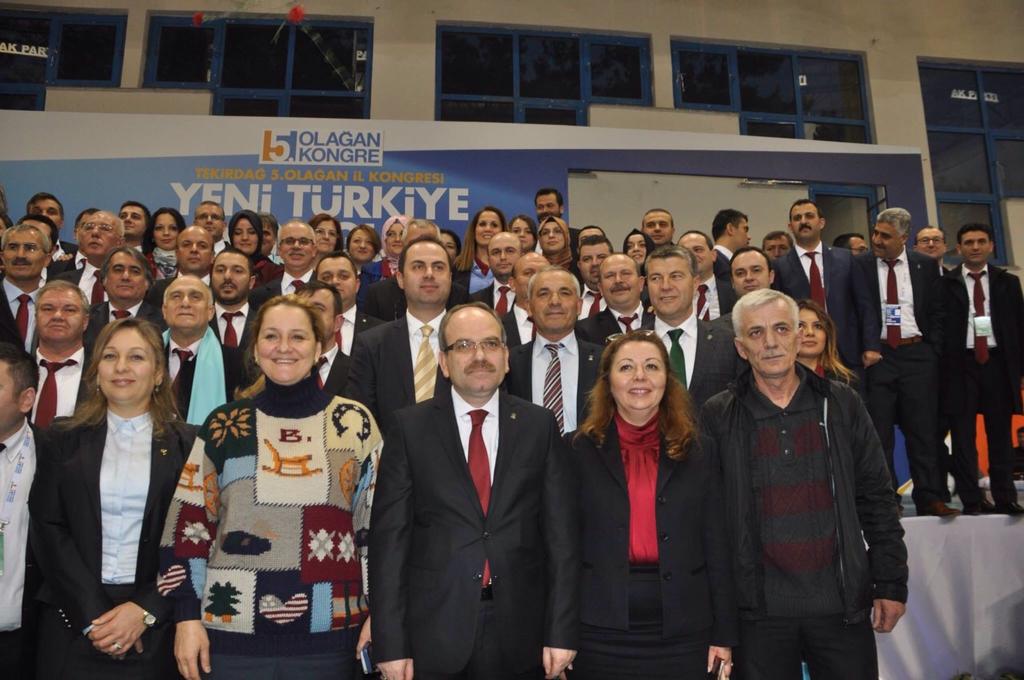 TEKİRDAGIN AK KADROLARI.MİLLETE HİZMETKAR.OLMA YOLUNDA GŮVEN TAZELEDİ