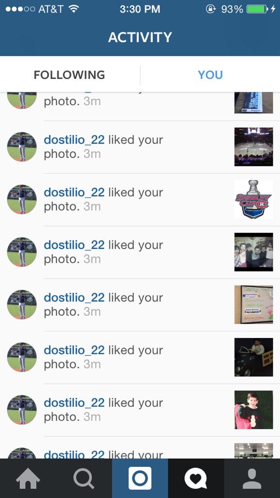 When bae stalks your Instagram 😍😍 #humbabe @dostilio22