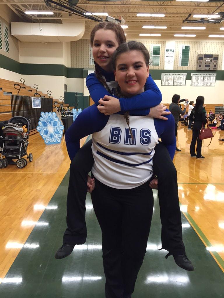 MaddyTomas's tweet photo. So proud of my team for getting 1st #BJVP 👯❤️ http://t.co/CZ1pxy4hti