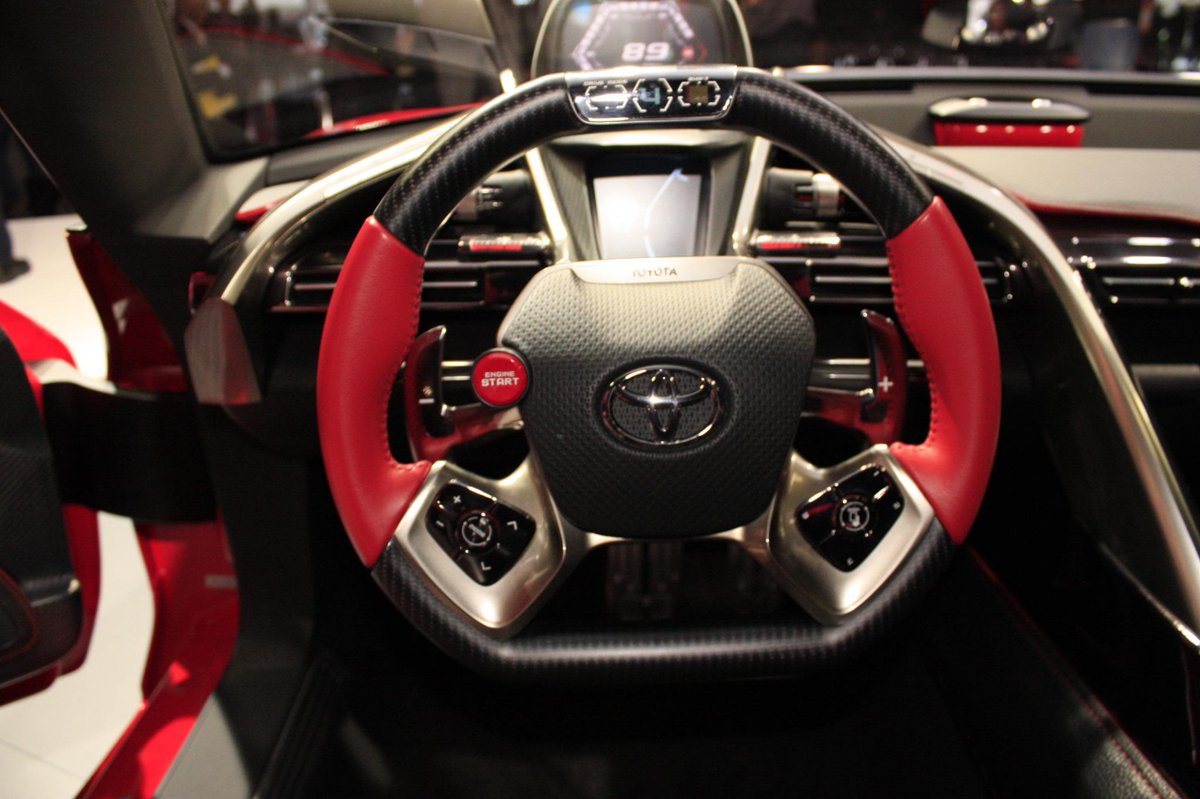 Toyota Supra Ft1 On Twitter Interior Picture Of The