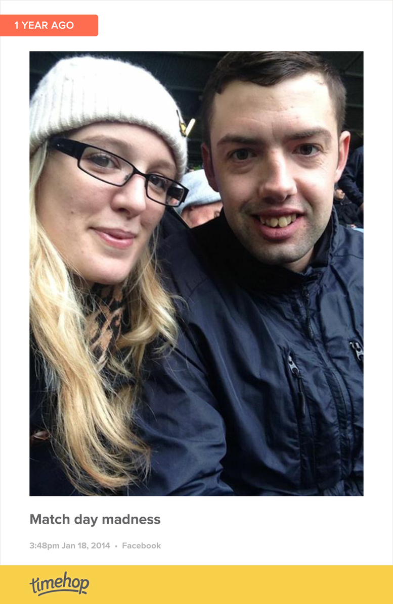 emhatfield1's tweet photo. Exactly 1 year ago today! (via @timehop) http://t.co/Vo7iZ00cXA http://t.co/f0ASpSwIx2