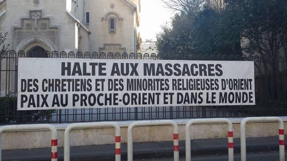 gloriouspop's tweet photo. Cathédrale arménienne de Marseille #Erbilight #ChretiensdOrient #Irak #unitedeschretiens #Niger #BokoHaram #prions http://t.co/4A61NnGeR7