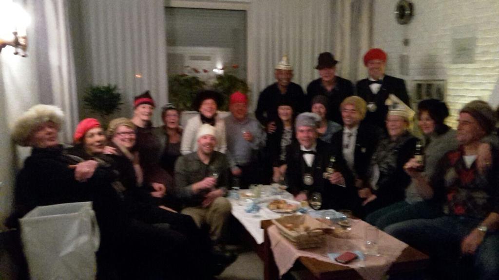 Wat een top dag mit als afsluiting buurtborrel