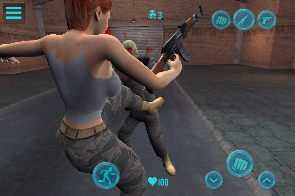 richardmaguiar's tweet image. New attack of the female soldier @eclipsezombie #Unity3D