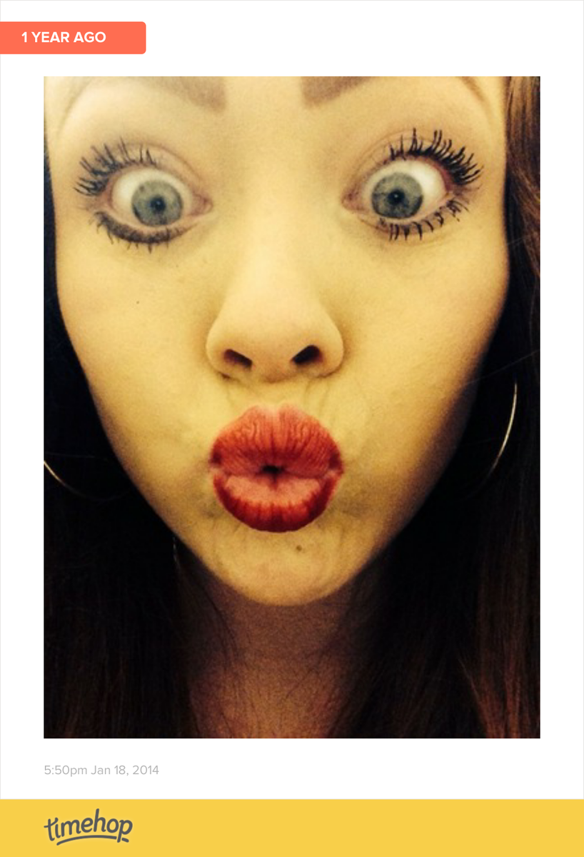 Crookes_'s tweet image. Still haven't learnt my lesson a year on! She still manages to take dozens of selfies with out me knowing -_-