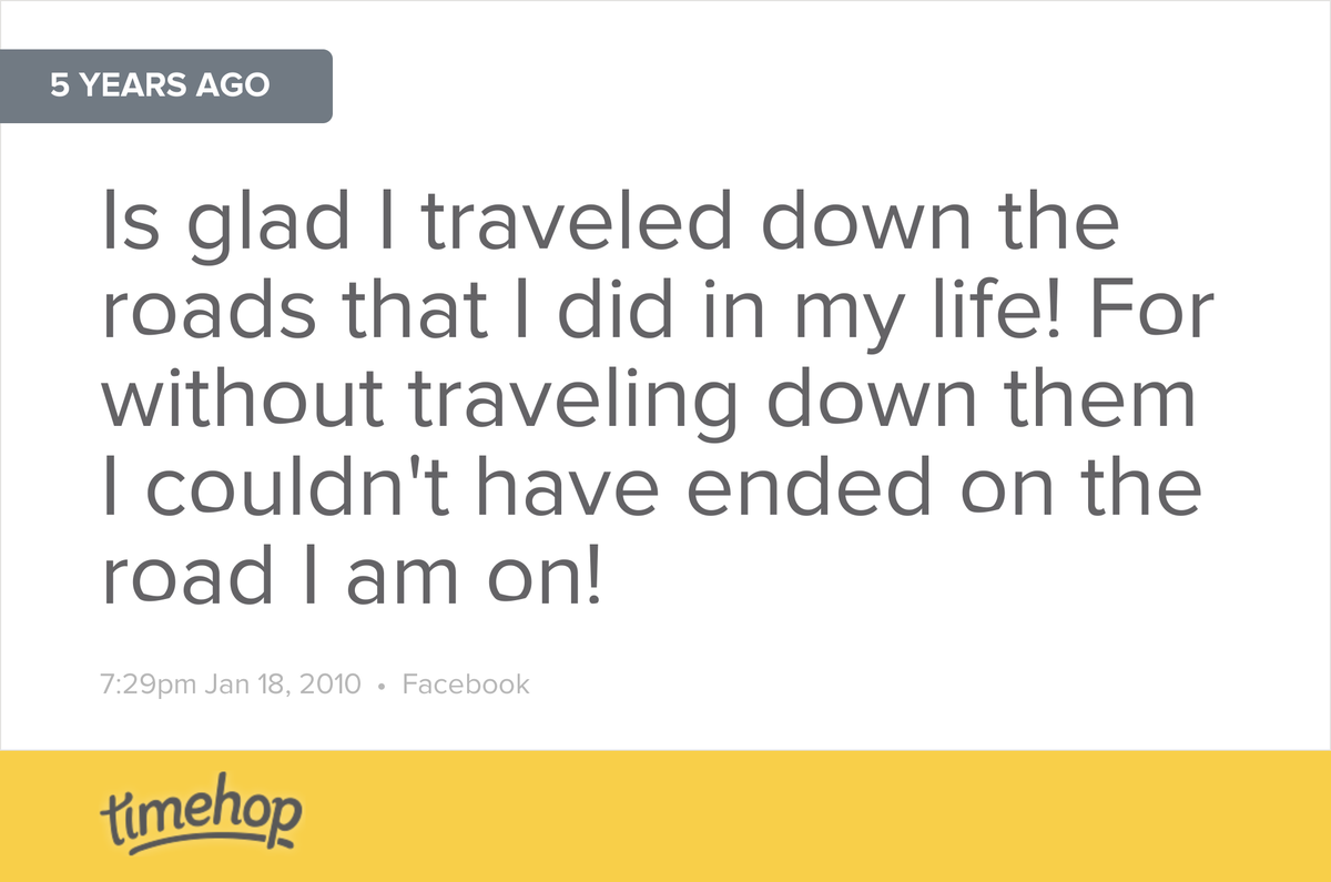 kaybug29's tweet photo. Exactly 5 years ago today! (via @timehop) http://t.co/eNhVjTiUW1 http://t.co/qXWtzhDRaI