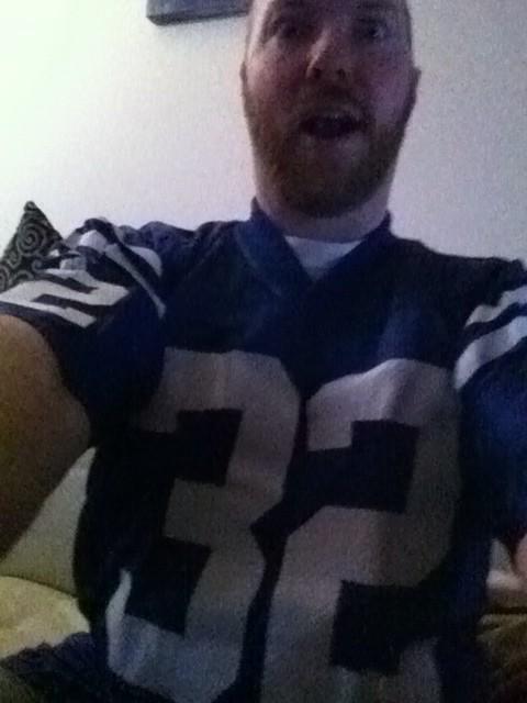 DalzellJames's tweet image. Sorry to all my @Patriots friends  I'm feeling Luck-y. #letsgoindy #oldschool #COLTSNATION