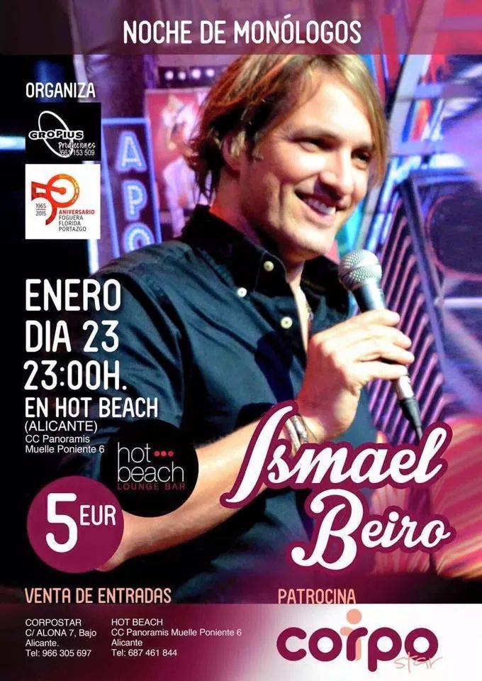 Este viernes no os podéis perder a  <a href="/Ismael_Beiro/">Ismael Beiro</a> en Alicante! #comicosconportazgo