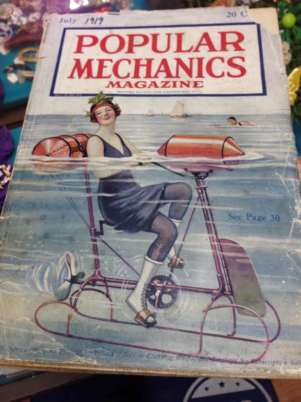 jenbogo's tweet photo. Now that's a bicycle. @popmech circa 1919 http://t.co/7bs7L4qPK3