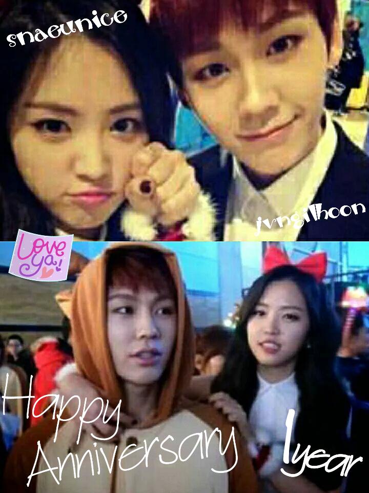 devinaraliu's tweet photo. @jvngilhoon Happy anniv 1 year😘 http://t.co/MxHucfP9He