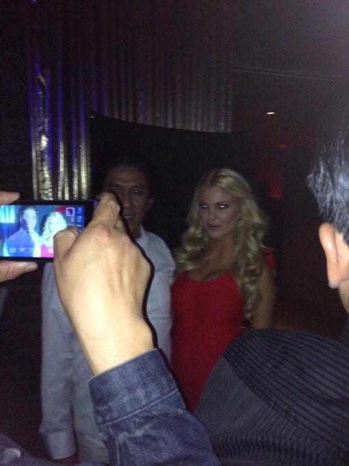 #bts at @PlayboyMX January release party taking pics and signings for the press. #blessed #playmate #MissJanuary