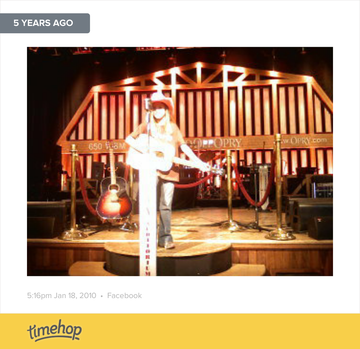 kylie76's tweet photo. Five years ago, Alex made her debut on the stage at Ryman Auditorium in Nashville.  http://t.co/ElcrtCfW71 http://t.co/Hzch5Jw3xf
