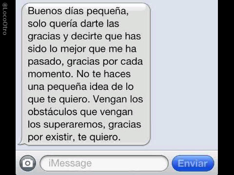 MartaArriola's tweet photo. 11 de cada 10 mujeres les gustaría recibir un mensaje así al despertar. http://t.co/W4ZOsO5W9Q" que pena! Yo estoy en ese 1% sobrante