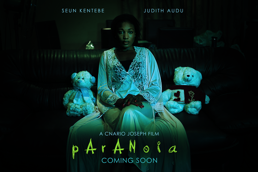 NollyNG's tweet photo. PARANOIA - featuring @SeunKentebe and @judithaudu, Produced and Directed by @cnario. COMING SOON!!! http://t.co/k6C9vDe648