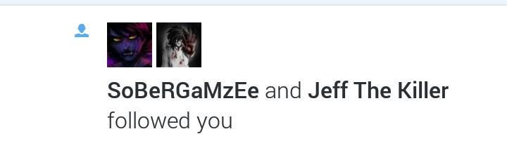 GuiltySenator's tweet image. Two psycho serial killers followed back. I feel oddly accomplished.