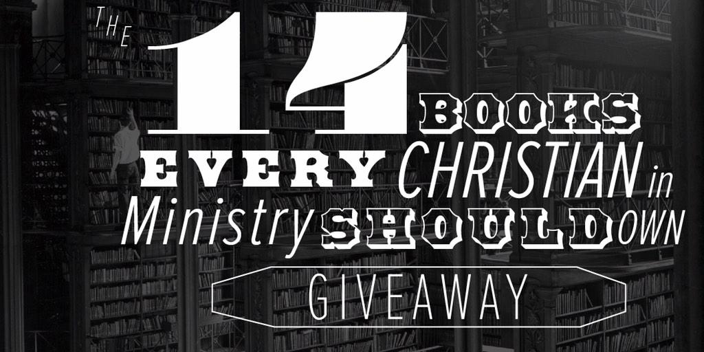 JonCanler's tweet photo. FREE BOOKS "@PrincePreaching: Huge giveaway starting tomorrow on the blog. Retweet to help spread the word. #14Books http://t.co/83FzW0QU9s"