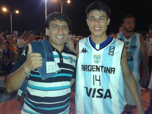 Felicitaciones Carlitos gran orgullo y Seleccion Argentina <a href="/BasketCdve/">Club Dep Villa Elisa</a> <a href="/deportivove/">El Depo</a>
