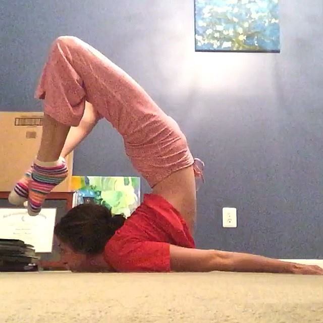 CampbellYoga's tweet photo. #pjinspiration #ghandabherundasana #backbends #formidablefacepose #gandabherundasana http://t.co/3Mo8xgNkX8 http://t.co/36olfPMMY3