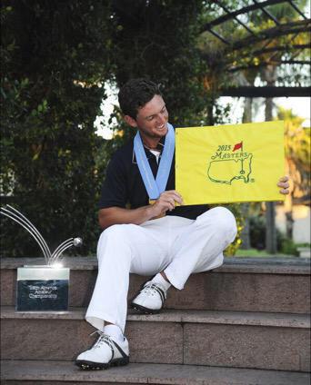 My teammate <a href="/Afidominguez/">Matias dominguez</a> is playing in The Masters after winning the Latin America Amateur Championship!! #WreckEm