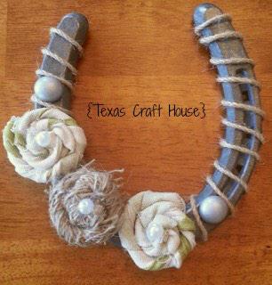 TexasCraftHouse's tweet photo. #CraftHour Good Luck Horseshoes http://t.co/P1JMSRr8UT #TexasCraftHouse http://t.co/E1TetEg1wR