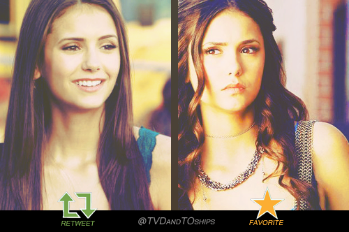 RTandFAVships's tweet photo. Elena vs. Katherine
❁
RT for Elena Gilbert.
FAV for Katherine Pierce. http://t.co/tX93LHhD0T