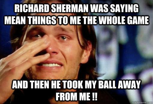 emmaaaLy's tweet photo. #NEPatriots fans here is what u have to look forward to #SuperBowlXLIX #BradyIsALady #NoFunLeague http://t.co/j6mNSPBdTu