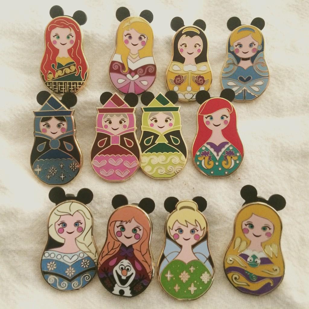 Chloe on Twitter "New princess collective pin set