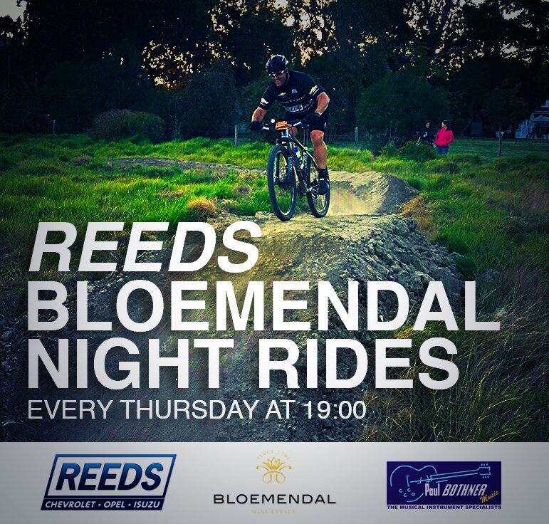 <a href="/TygerbergMTB/">TygerbergMTB</a> <a href="/ReedsMotorGroup/">Reeds Motor Group</a> Weather looking great for this Thursday's Reeds Night Ride.