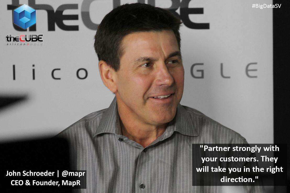 JeffFrick's tweet image. @prokopp &amp;gt; John&apos;s #theCUBE Interview from #BigData2014
#Hadoop #strataconf #mapr 
youtube.com/watch?v=RLJJAq…