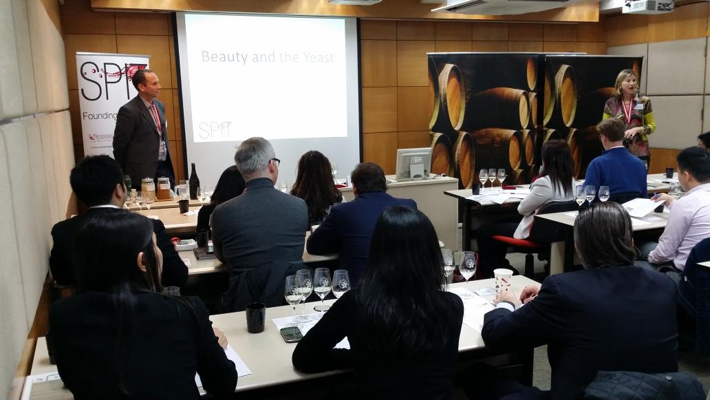 BonnieMWM's tweet photo. Happy 2 invite Andrew Powley 2 speak at #WineSPIT workshop abt yeast! Looking fwd to the demo! @DebraMeiburgMW http://t.co/B4Mi5lkWX4