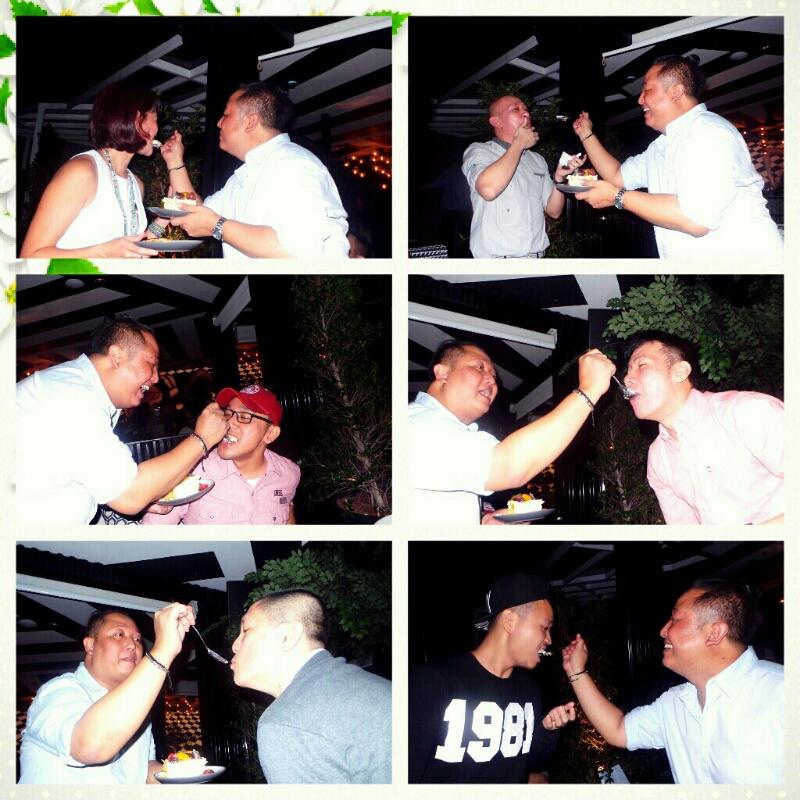 1 cake,1 piring,1 sendok,1 suapan,banyak mulut